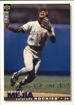 1995 Collector's Choice - Silver Signature #439 Roberto Mejia Front