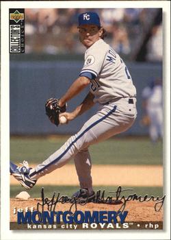 1995 Collector's Choice - Silver Signature #455 Jeff Montgomery Front