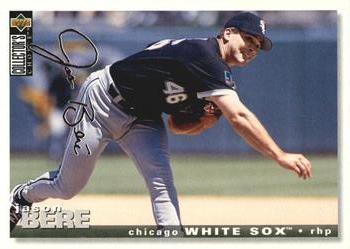 1995 Collector's Choice - Silver Signature #504 Jason Bere Front