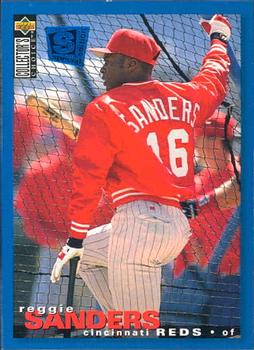 1995 Collector's Choice SE #202 Reggie Sanders Front
