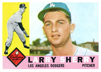 1960 Topps #105 Larry Sherry Front