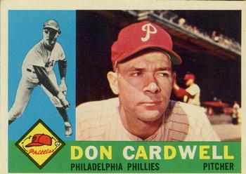 1960 Topps #384 Don Cardwell Front