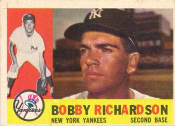 1960 Topps #405 Bobby Richardson Front