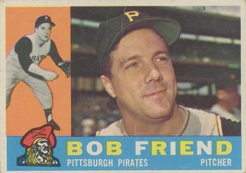 1960 Topps #437 Bob Friend Front