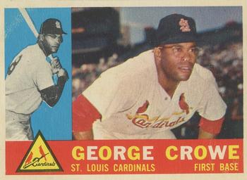 1960 Topps #419 George Crowe Front