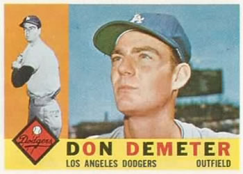 1960 Topps #234 Don Demeter Front