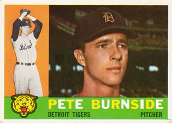 1960 Topps #261 Pete Burnside Front