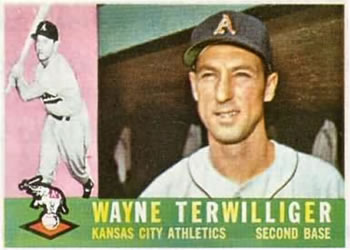 1960 Topps #26 Wayne Terwilliger Front