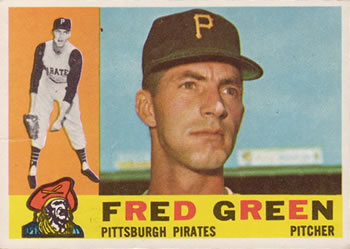 1960 Topps #272 Fred Green Front