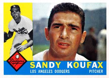 1960 Topps #343 Sandy Koufax Front