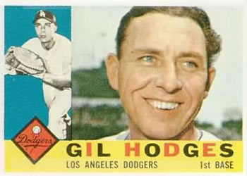 1960 Topps #295 Gil Hodges Front