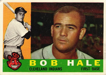 1960 Topps #309 Bob Hale Front
