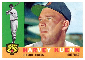 1960 Topps #330 Harvey Kuenn Front