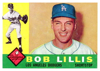 1960 Topps #354 Bob Lillis Front