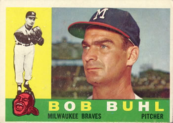 1960 Topps #374 Bob Buhl Front