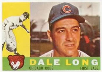 1960 Topps #375 Dale Long Front
