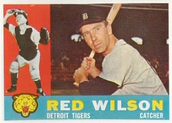 1960 Topps #379 Red Wilson Front