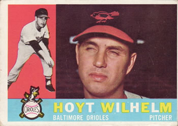 1960 Topps #395 Hoyt Wilhelm Front
