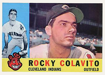 1960 Topps #400 Rocky Colavito Front