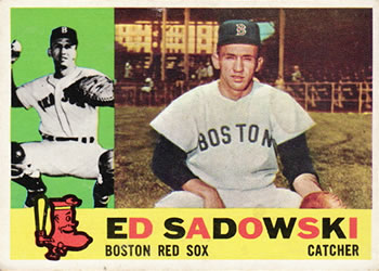 1960 Topps #403 Ed Sadowski Front
