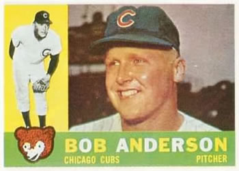 1960 Topps #412 Bob Anderson Front