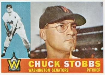 1960 Topps #432 Chuck Stobbs Front