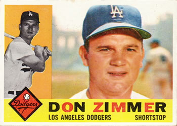 1960 Topps #47 Don Zimmer Front