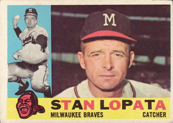 1960 Topps #515 Stan Lopata Front