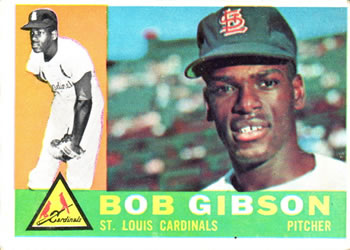 1960 Topps #73 Bob Gibson Front