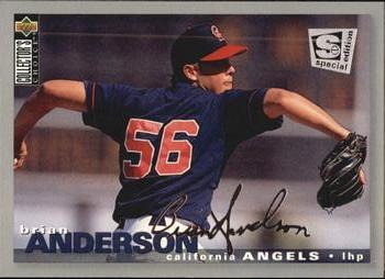 1995 Collector's Choice SE - Silver Signature #33 Brian Anderson Front