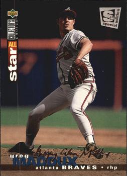 1995 Collector's Choice SE - Silver Signature #60 Greg Maddux Front
