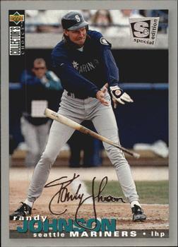1995 Collector's Choice SE - Silver Signature #123 Randy Johnson Front
