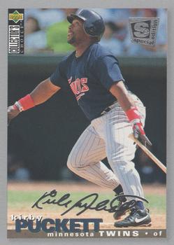 1995 Collector's Choice SE - Silver Signature #230 Kirby Puckett Front