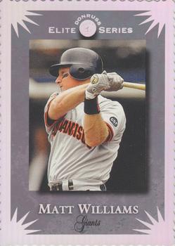 1995 Donruss - Elite Series #53 Matt Williams Front
