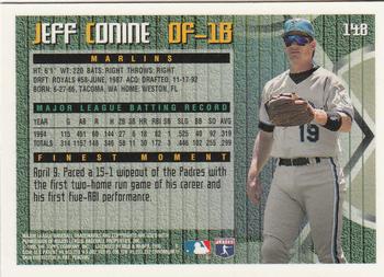 1995 Finest #148 Jeff Conine Back