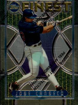 1995 Finest #170 Jose Canseco Front