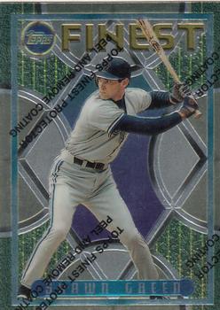 1995 Finest #327 Shawn Green Front