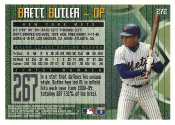 1995 Finest #272 Brett Butler Back