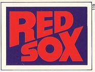 1988 Red Foley Stickers #119 Boston Red Sox Front