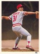 1989 Red Foley Stickers #45 John Franco Front