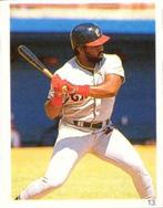 1990 Red Foley Stickers #13 Ivan Calderon Front