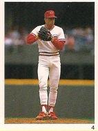 1991 Red Foley Stickers #4 Rob Dibble Front