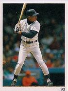 1991 Red Foley Stickers #93 Alan Trammell Front