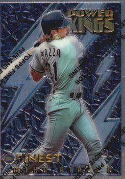 1995 Finest - Power Kings #PK6 Mike Piazza Front