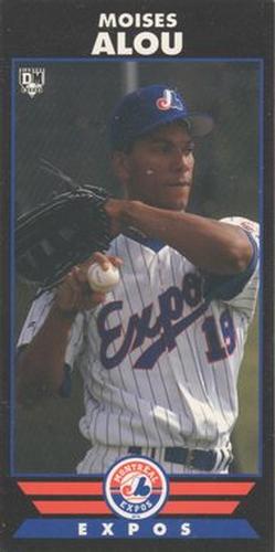 1993 Diamond Marks Bookmarkers #NNO Moises Alou Front