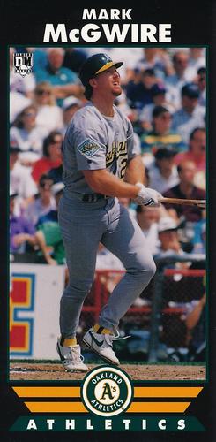 1993 Diamond Marks Bookmarkers #NNO Mark McGwire Front