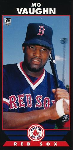 1993 Diamond Marks Bookmarkers #NNO Mo Vaughn Front