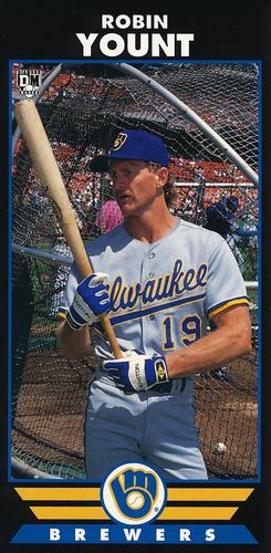 1993 Diamond Marks Bookmarkers #NNO Robin Yount Front