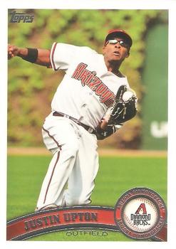 2011 Topps #40 Justin Upton Front