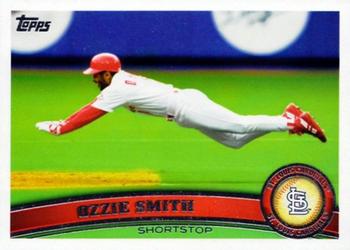 2011 Topps #199 Ozzie Smith Front